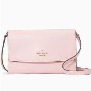 Kate Spade Chalk Pink Perry Crossbody Bag